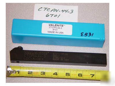 New - valenite insert toolholder ctcpn-44-3