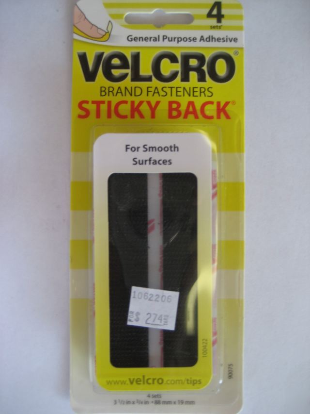 Velcro sticky back fasteners 3-1/2