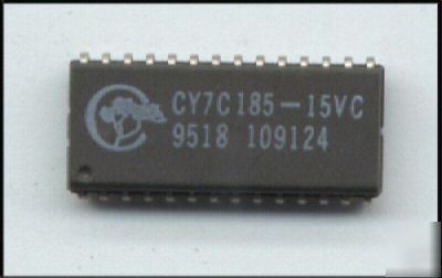 7C185 / CY7C185-15VC / CY7C185 / 8K x 8 static ram