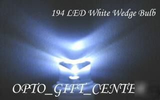 New 100X 194 led white inverted led sidelight bulb f/s