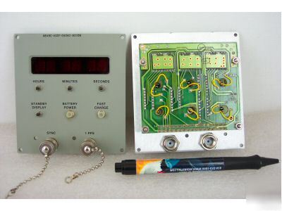 New 3 & 1 used clock panel assembly module