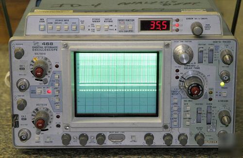 Tektronix oscilloscope - models 468