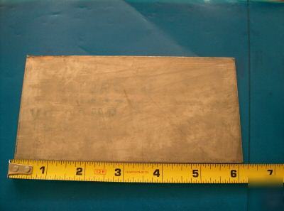 Titanium sheet plate ti-6AL-4V 0.065X6X3
