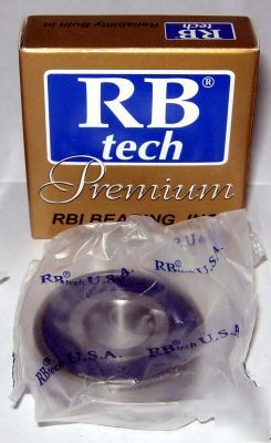 (10) 1621-2RS premium grade ball bearings, 1/2 x 1-3/8