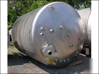 5000 gal inox receiver tank, s/s, 36# - 27033
