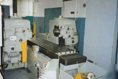 Cincinnati horizontal duplex milling machine #170