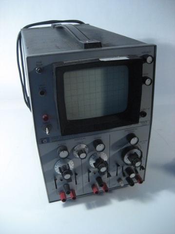 Hewlett packard 1200A oscilloscope dual trace