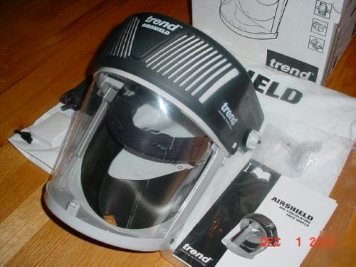 Trend airshield powered respirator faceshield papr mask