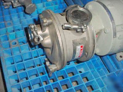Fristam sanitary centrifugal pump 10 hp F2X150 