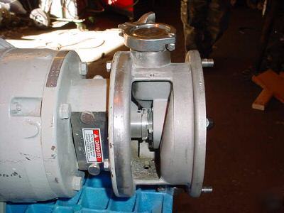 Fristam sanitary centrifugal pump 10 hp F2X150 