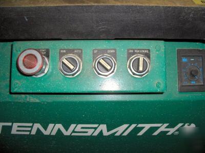 Tennsmith model PN9, 8 ga. hydraulic power notcher