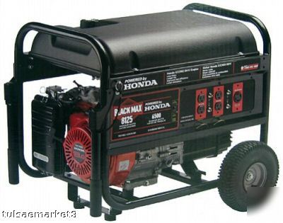 New coleman 6750 watt 13 hp gx honda generator $1400 