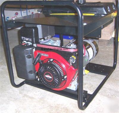 New voltmaster 9HP brigg 5500 watt generator-elec start