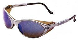 Harley davidson blue mirror sun & safety glasses HD100