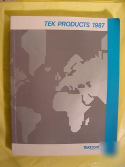 1987 tektronix products catalog tube ham