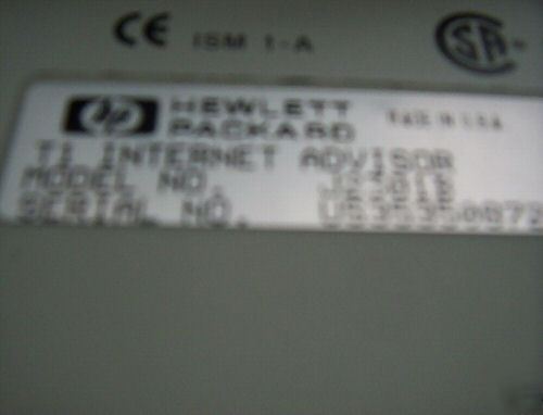Hp T1 internet advisor model J2301B wan/T1