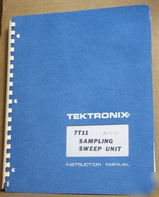 Tek tektronix 7T11 original service/operating manual