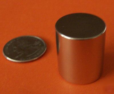 4PC strongest rare earth neodymium magnets 7/8X1