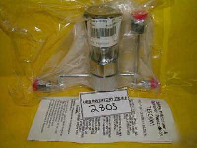 Tescom back pressure purity valve 44-2361-T9-051