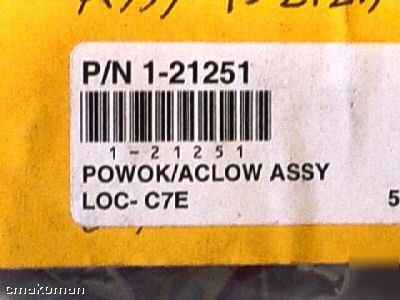 New kt powok/aclow assy k&t p/n 1-21251 
