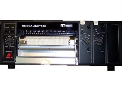 Omegaline 630-2M 2-channel strip chart recorder