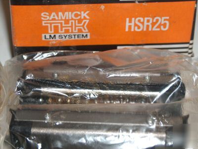 Thk block bearing HSR25ASS samick thk