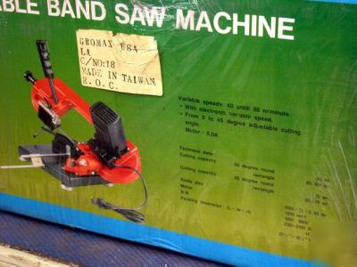 New brand portable variable speed bandsaw GWS100