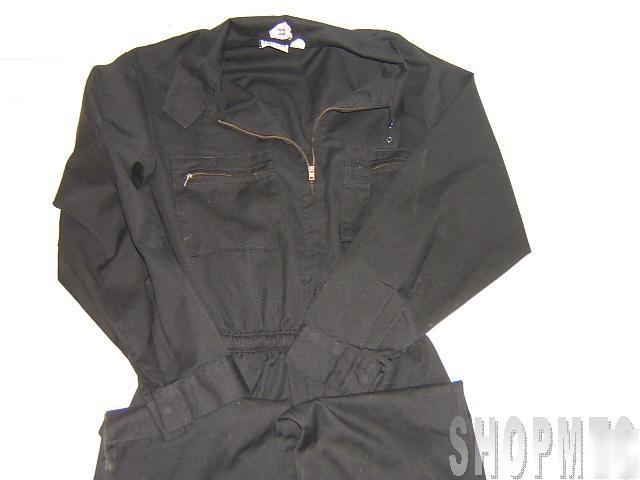 Pro-tuff black uniform coveralls size 44-34-34