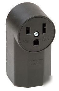 Eagle receptacle, 220V surface mount with 2 pole and 3