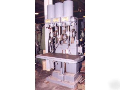 Leland gifford 3 spindle drill press model 2LMSA-20