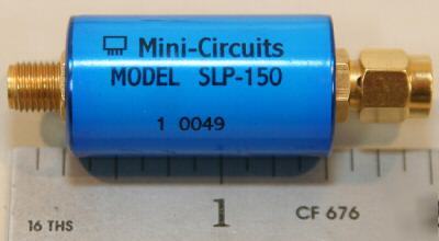 Mini-circuits low pass filter model slp-150
