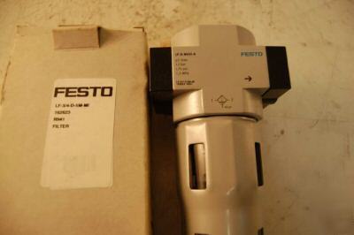 New lot 5 - - festo lf-3/4-d-5M-mi filters surplus see