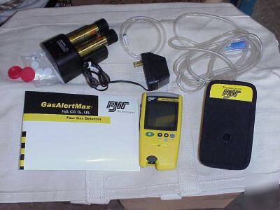 New bw technologies gas alert max 4 gas kit 