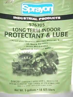 Sprayon industrial protectant & lube S76705 / 5-gallons
