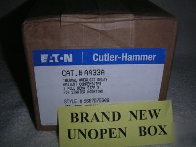 New AA33A ch cutler hammer unopen box ----------> brand 