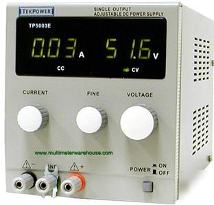 Tekpower dc regulated variable power supply 50V @ 3A