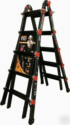 26' little giant pro ladder 1A wheels free accessories