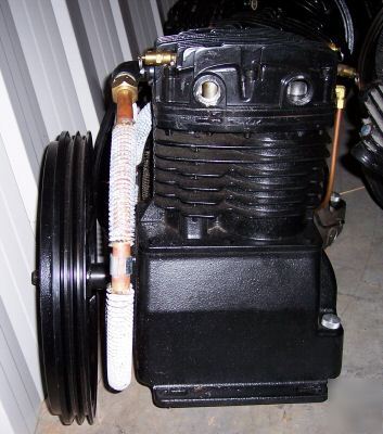 7.5 hp big 2 stage cast iron air compressor pump 
