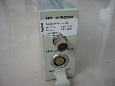 Hp 81533B optical head interface / 8153A 8163A 8164A