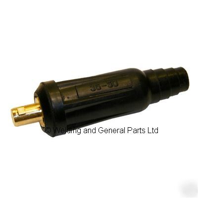 Male welding cable plug large type 35 - 50 mm