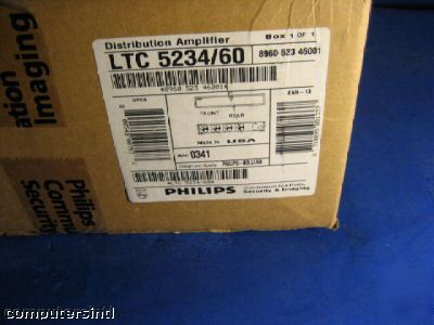 Philips bosch video distribution amplifier ltc 5234/60