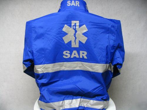 Sar/ems, search and rescue jacket, sar, reflective 3X