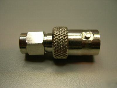 New bnc female to sma male connector adapter * *