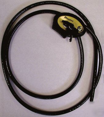 Masterlock master lock 6' cable python adjustable 8413