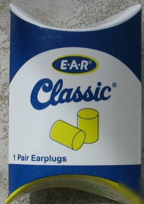 New 50 pair eâ€¢aâ€¢r classic foam earplugs NRR29 ear plugs