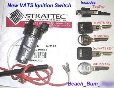 Vats ignition switch cadillac eldorado 89 - 93 94 95 96