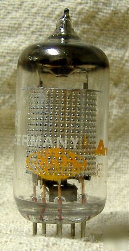 EF86 / 6267 pentode nos vacuum tube marked amperex
