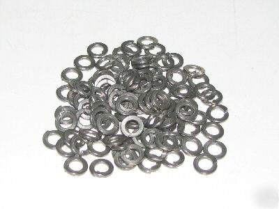 100 of stainless steel type A2 metric M6 lock washers