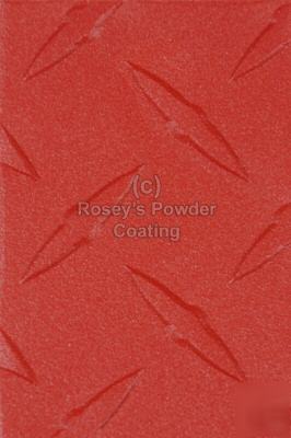 New 1 lb blood red texture powder coating ( )