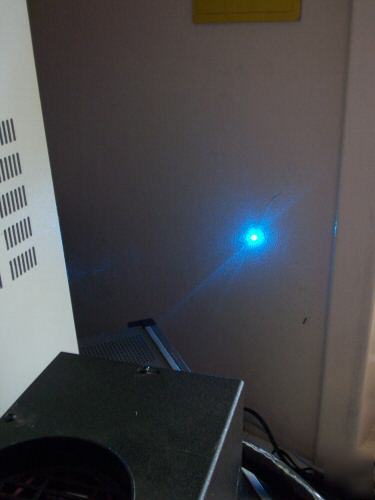 Uniphase jdsu 2211-10SL blue argon laser with supply